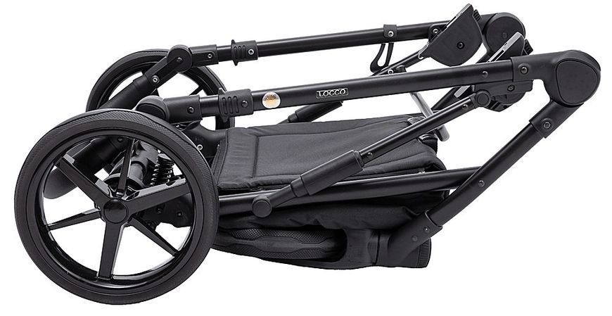 Коляска 2 в 1 Adamex Locco Eco SA-3 світло-сірий 681063 фото