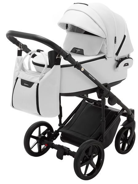 Коляска 2 в 1 Adamex Porto Light ECO SA-1 білий 625713 фото