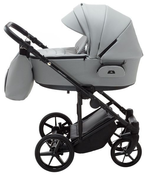Коляска 2 в 1 Adamex Porto Light ECO SA-3 светло-серый 625714 фото