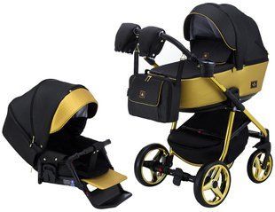 Коляска 2 в 1 Adamex Barcelona Polar Gold BR619 624635 фото