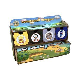 Дерев'яна настільна гра "Птахи" Ubumblebees (ПСД167) PSD167 PSD167 фото