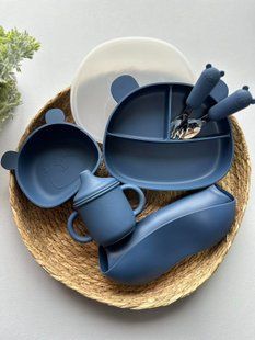 Набор посуды для первого прикорма Большой Navy Blue 856812586625986 фото
