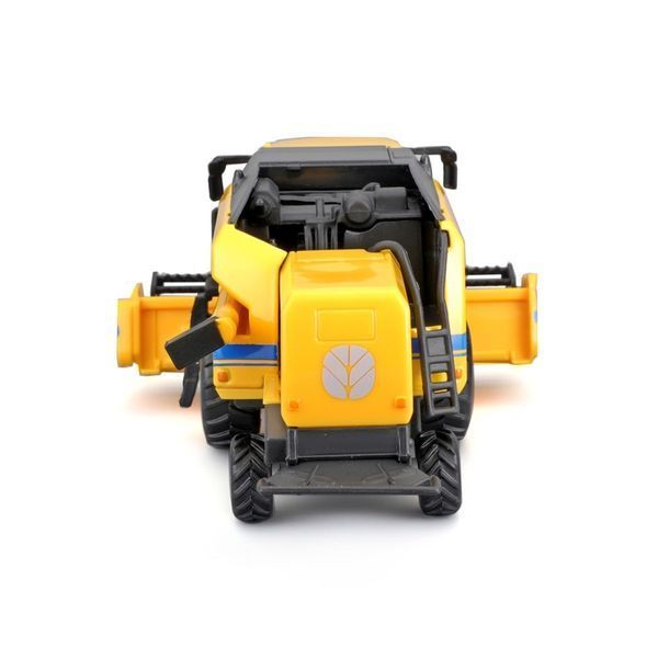 Автомодель Зерноуборочный комбайн "New Holland TC5.90" Bburago 18-31721 с зерновой жаткой 18-31721 фото