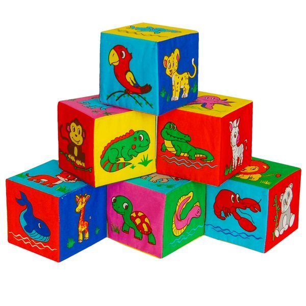 Игрушка мягконабивная "Набор кубиков" МС 090601-11 MC 090601-11 фото