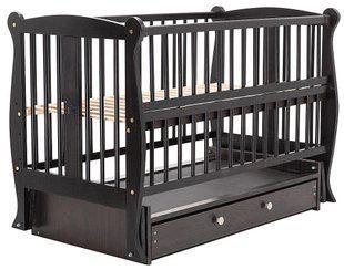 Ліжко Babyroom Грація DGMYO-3 маятник, ящик, відкидний бік бук венге 625932 фото