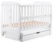 Кровать Babyroom Друзья DDMYO-3 маятник, ящик, откидная сторона бук белый 626196 фото 3