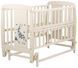 Кровать Babyroom Жирафик DJMO-02 маятник, откидная сторона бук слоновая кость 625360 фото 3