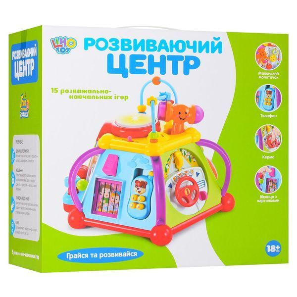 Музична розвиваюча іграшка Мультибокс 806 (Multicolor) 806(Multicolor) фото