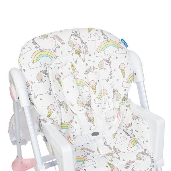 Стільчик для годування M 3233 UNICORN PINK M 3233 UNICORN PINK фото