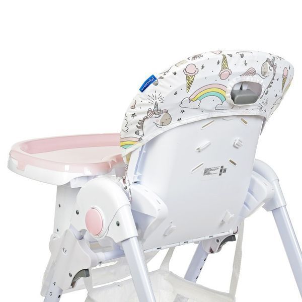 Стільчик для годування M 3233 UNICORN PINK M 3233 UNICORN PINK фото
