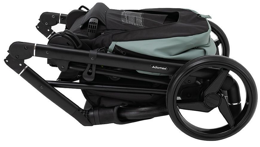 Коляска 2 в 1 Adamex Blanc Eco SA-20 нефрит 680714 фото