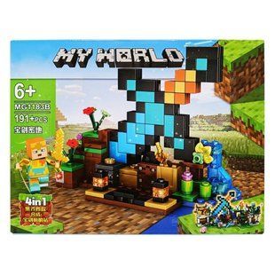 Конструктор "Minecraft" MG1183B 191 деталь MG1183B фото