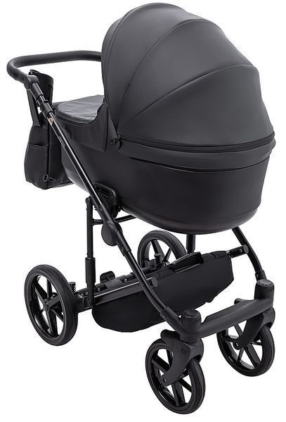 Коляска 2 в 1 Adamex Locco Eco SA-2 черный 681026 фото